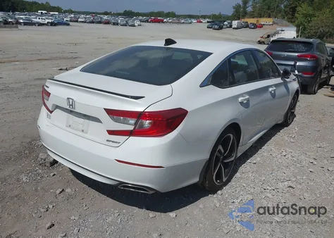 2021 Honda Accord Sport z USA, uszkodzony, nr VIN 1HGCV1F30MA098518